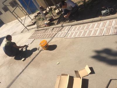 艺彩PA旗舰厅官网瓷砖粘结剂服务洛阳第十四中校区建设